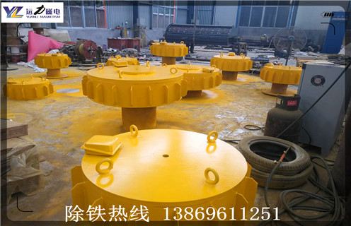 盤式電磁除鐵器，大連帶盤式電磁除鐵器_大連帶盤式電磁除鐵器安裝效果接線原理圖工作原理及內(nèi)部結(jié)構(gòu)