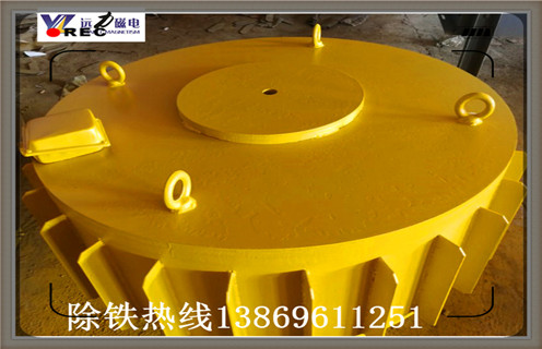 盤式電磁除鐵器，山西盤式電磁除鐵器價(jià)格_山西盤式電磁除鐵器價(jià)格安裝說明配件安裝效果接線原理圖工作原理及內(nèi)部結(jié)構(gòu) 