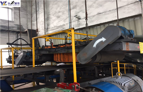 電磁自卸式除鐵器，陜西電磁自卸式除鐵器型號(hào)_陜西電磁自卸式除鐵器型號(hào)保養(yǎng)廠家配件_型號(hào)及工作視頻 