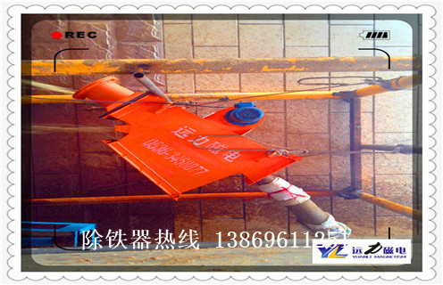 法蘭管道除鐵器，福建法蘭式管道除鐵器_遠(yuǎn)力福建法蘭式管道除鐵器廠家作規(guī)程12000高斯 可定制工作原理_安裝示意圖